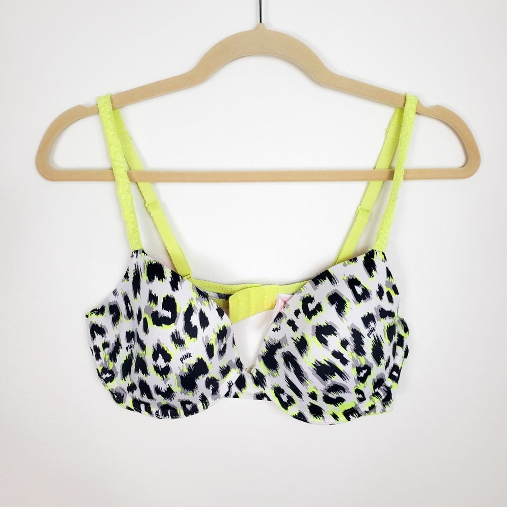 Pink Victoria's Secret | Leopard Animal Print Bra*